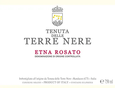 Etna Rosato Bottle