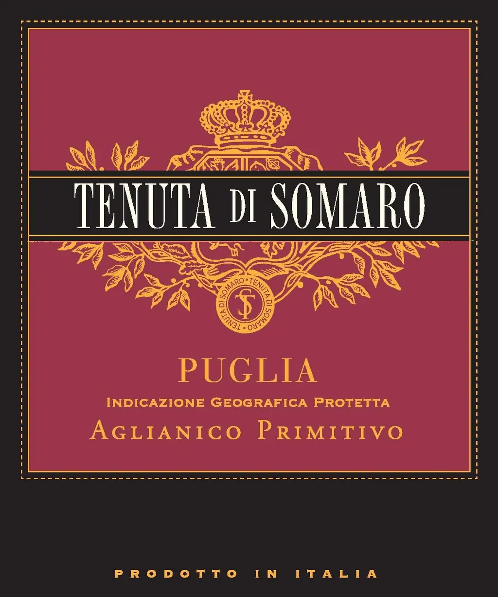 Puglia Aglianico Primitivo Bottle