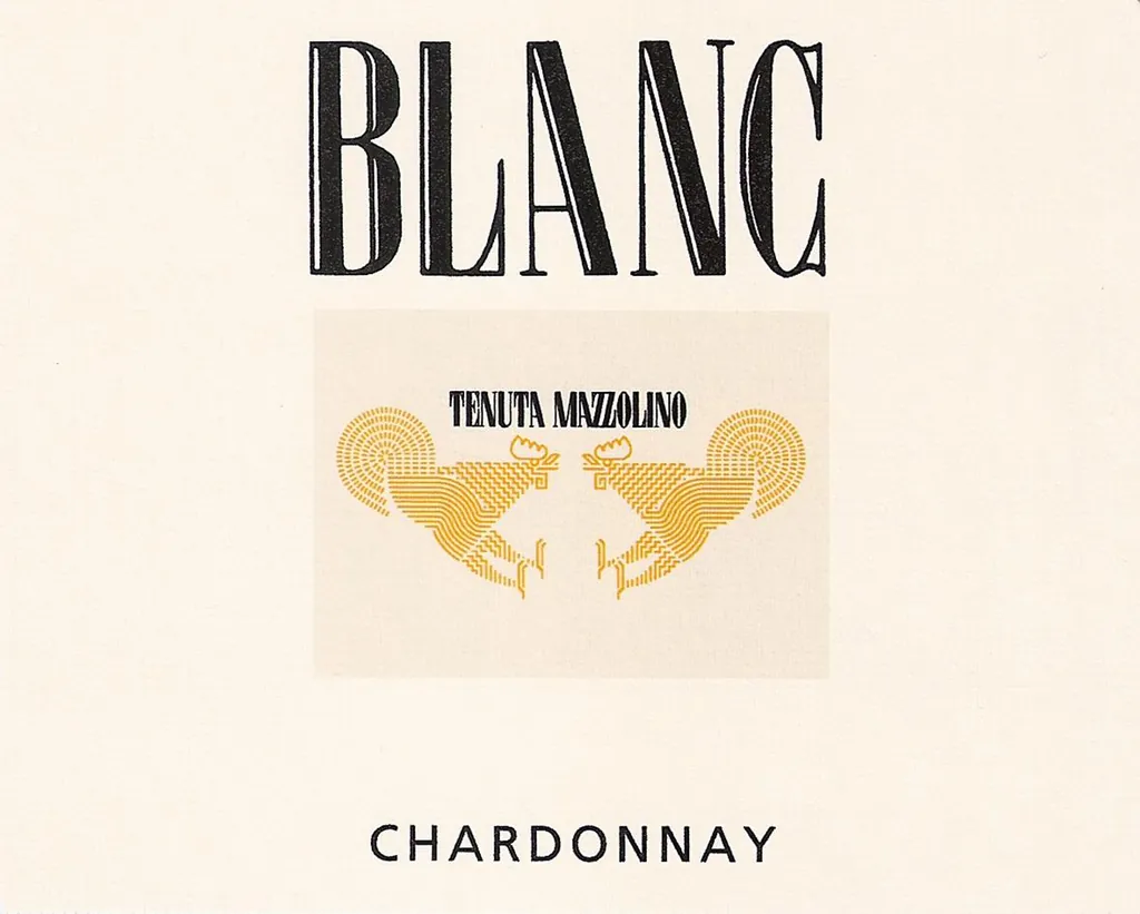 Oltrepo Pavese Blanc Chardonnay Bottle