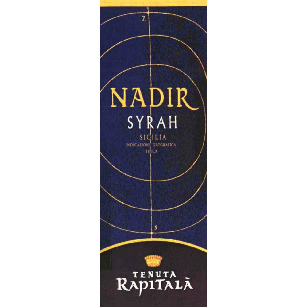 Nadir Syrah Bottle