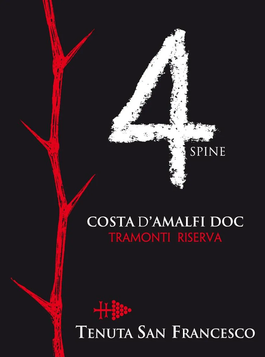 Costa d'Amalfi 4 Spine Riserva Rosso Bottle