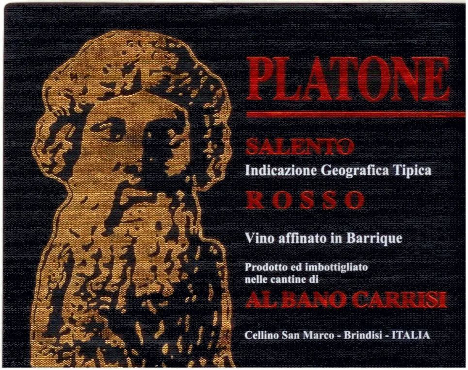 Salento Platone Rosso Bottle