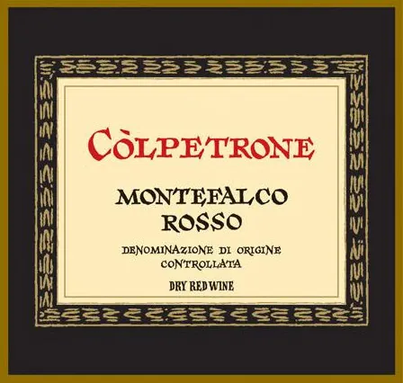 Montefalco Colpetrone Rosso Bottle