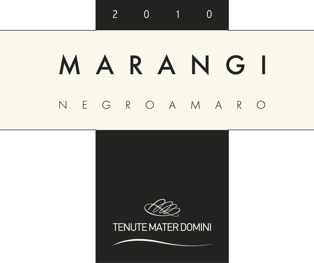 Salento Marangi Negroamaro Rosso Bottle