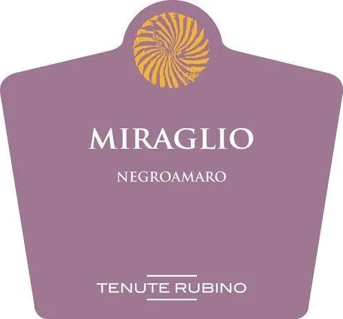 Miraglio Negroamaro Bottle