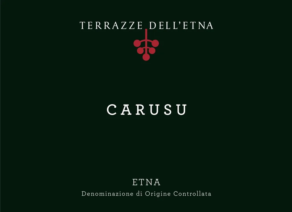 Etna Carusu Rosso Bottle