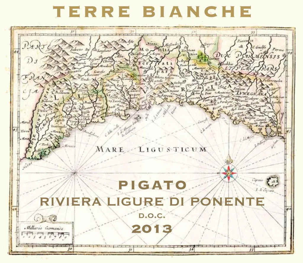 Riviera Ligure di Ponente Pigato Bottle