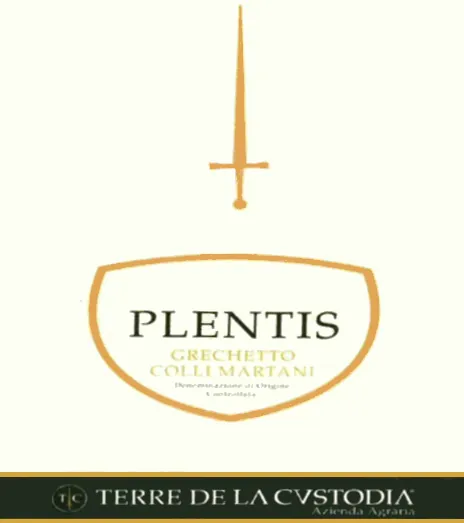 Colli Martani Plentis Grechetto Bottle