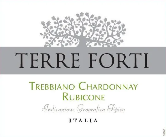 Rubicone Trebbiano Chardonnay Bottle