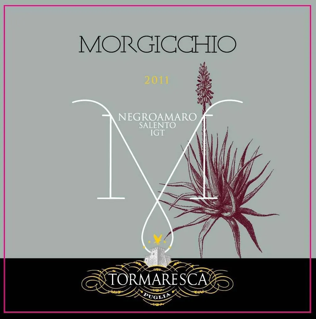 Salento Morgicchio Negroamaro Bottle