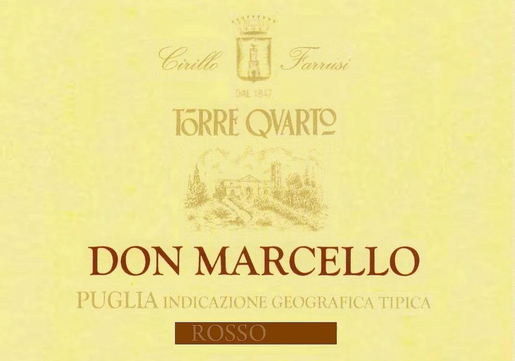 Don Marcello Rosso Bottle