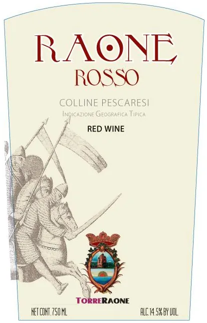 Colline Pescaresi Raone Rosso Bottle