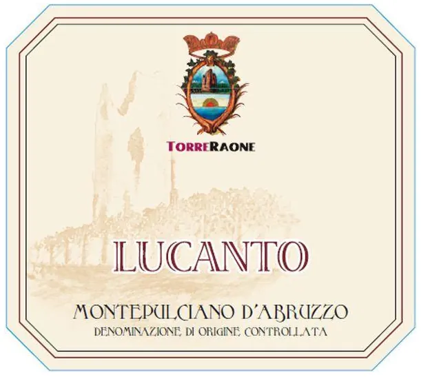 Montepulciano d'Abruzzo Lucantu Bottle