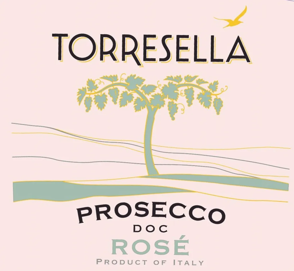 Prosecco Rose Bottle