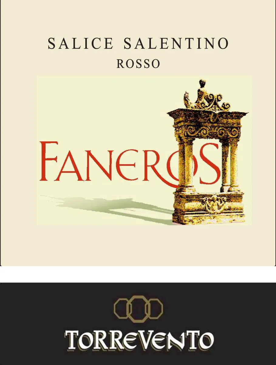 Salice Salentino Faneros Bottle