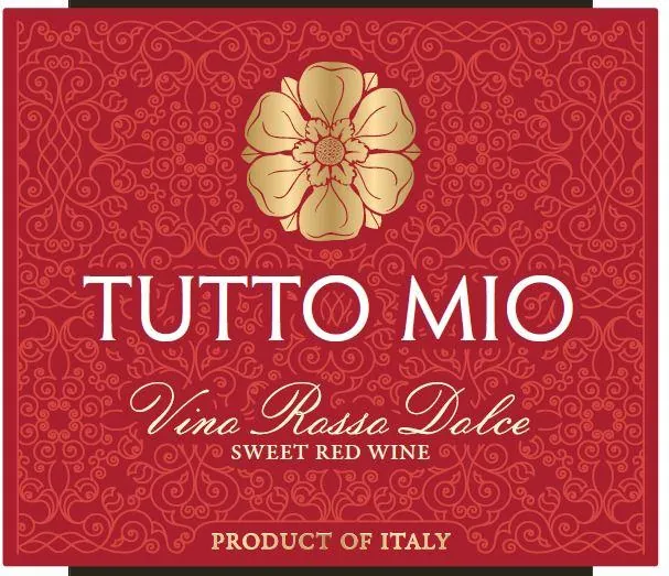 Vino Rosso Dolce Bottle