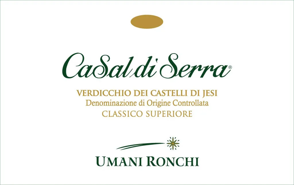 CaSal di Serra Verdicchio Bottle