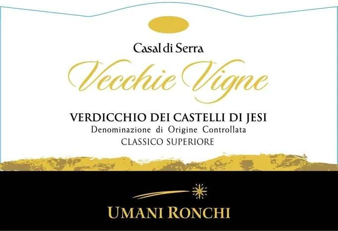 Verdicchio dei Castelli di Jesi Casal di Serra Vecchie Vigne Classico Superiore Bottle