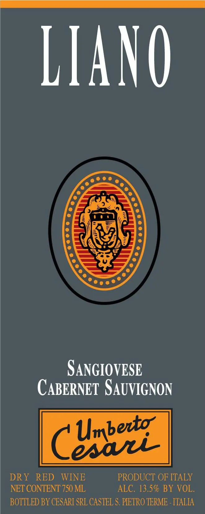 Liano Sangiovese-Cabernet Sauvignon Bottle