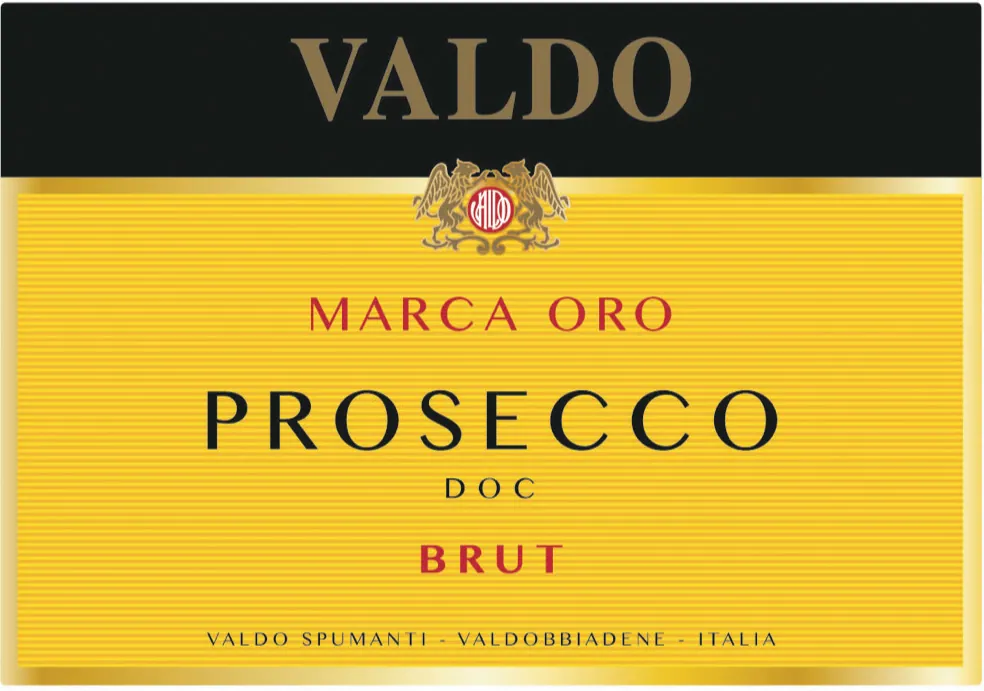 Marca Oro Prosecco Bottle