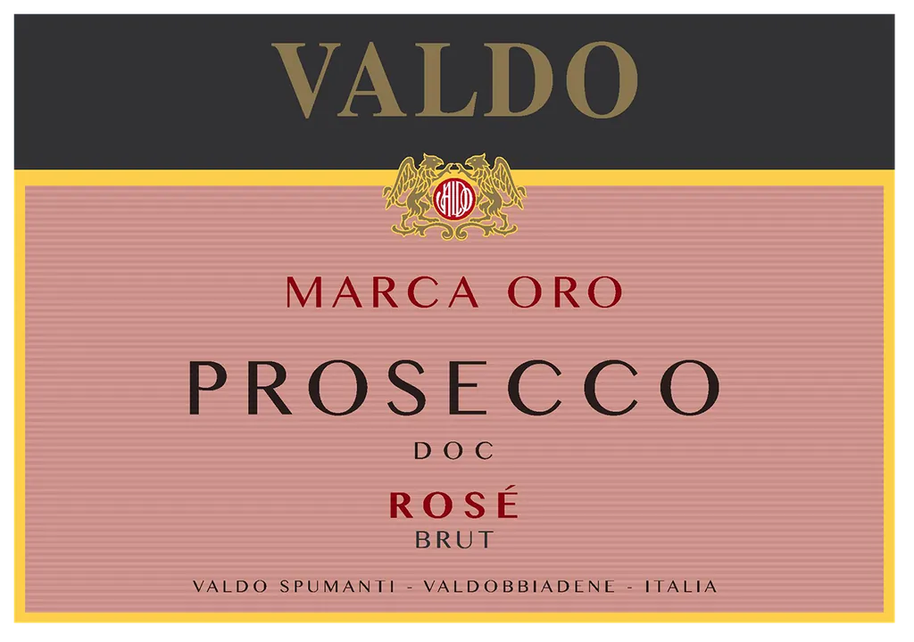 Marca Oro Prosecco Rose Brut Bottle