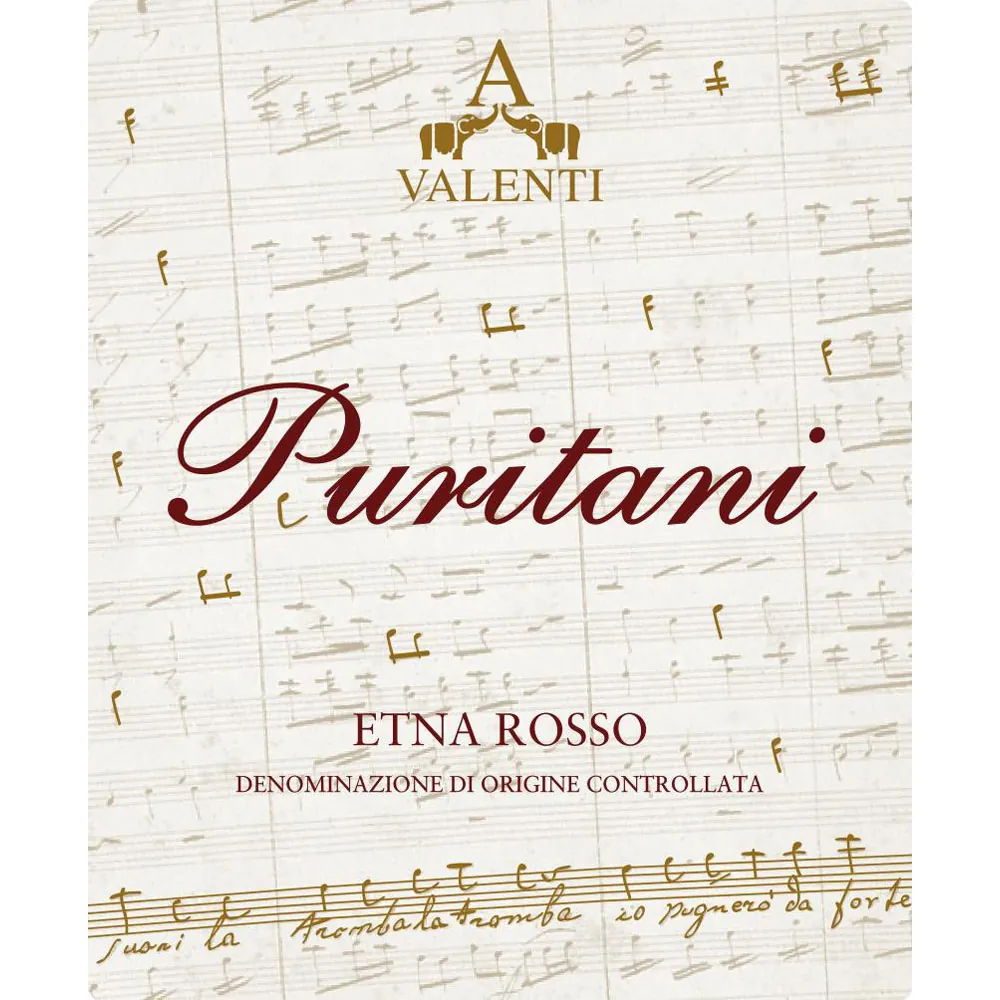 Puritani Etna Rosso Bottle