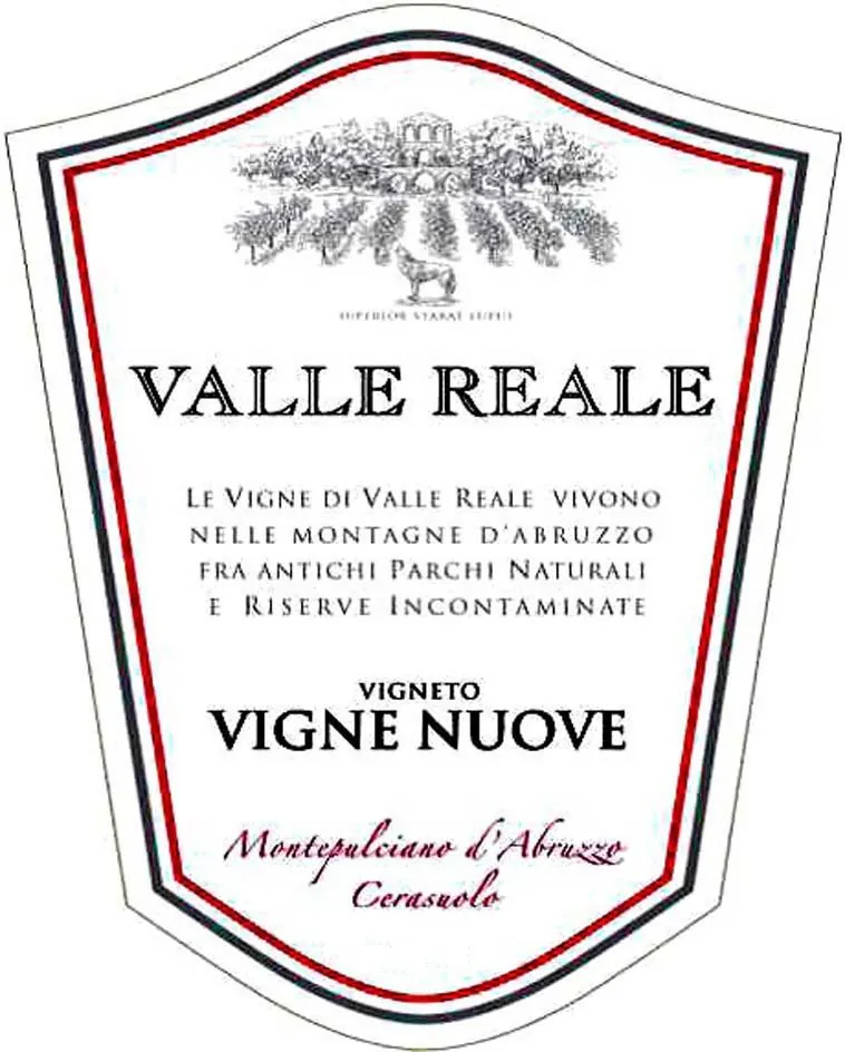 Vigne Nuove Montepulciano d'Abruzzo Rose Bottle