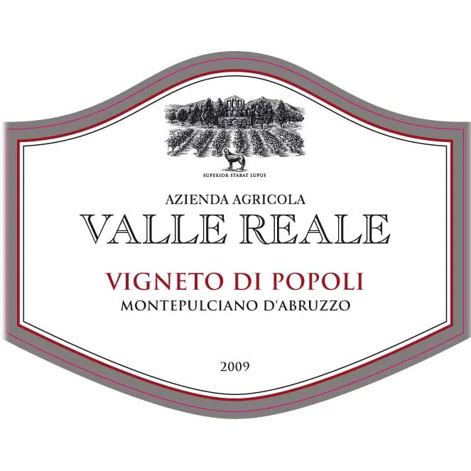 Vigneto di Popoli Montepulciano d'Abruzzo Bottle