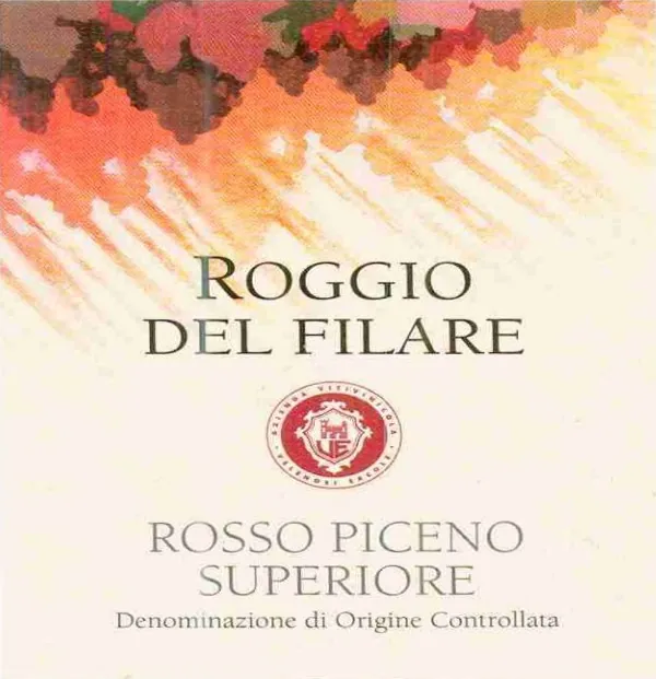 Rosso Piceno Roggio del Filare Superiore Bottle