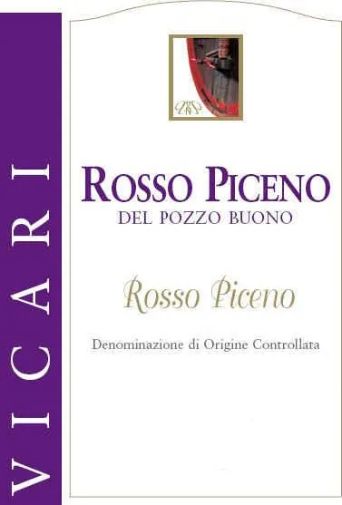 Rosso Piceno Del Pozzo Buono Bottle