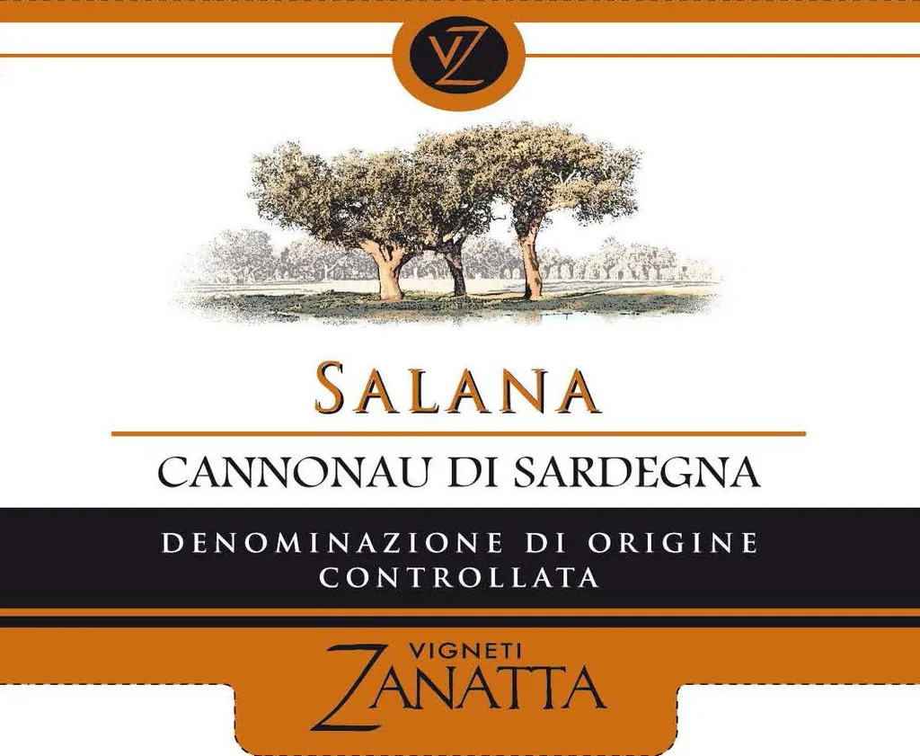 Cannonau di Sardegna Salana Bottle