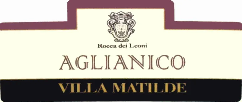 Campania Rocca dei Leoni Aglianico Bottle