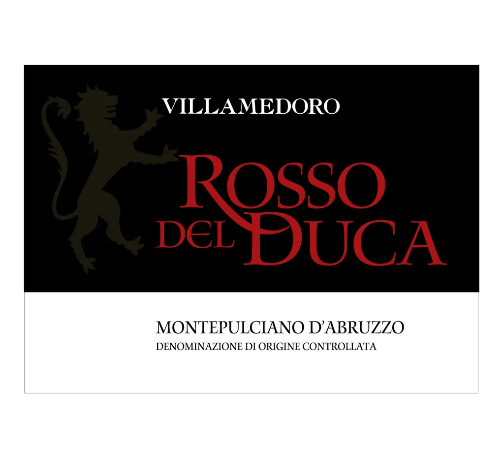 Montepulciano d'Abruzzo Rosso del Duca Bottle