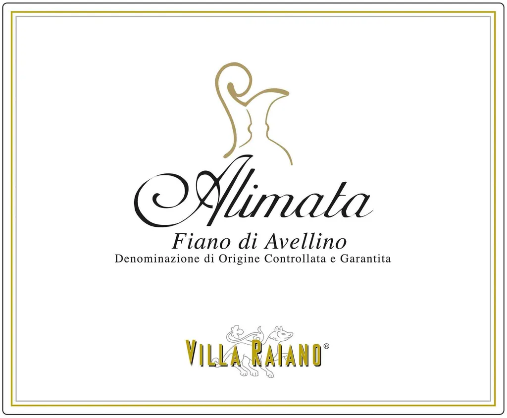 Fiano di Avellino Alimata Bottle