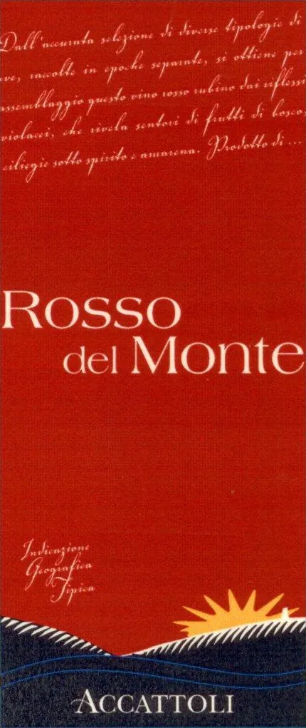 Marche Rosso del Monte Bottle