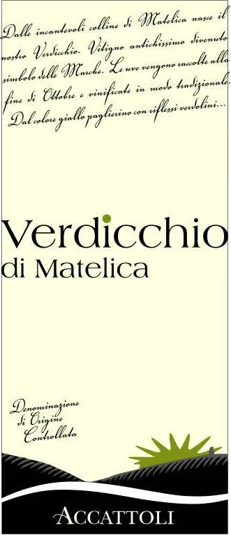 Verdicchio di Matelica Bottle