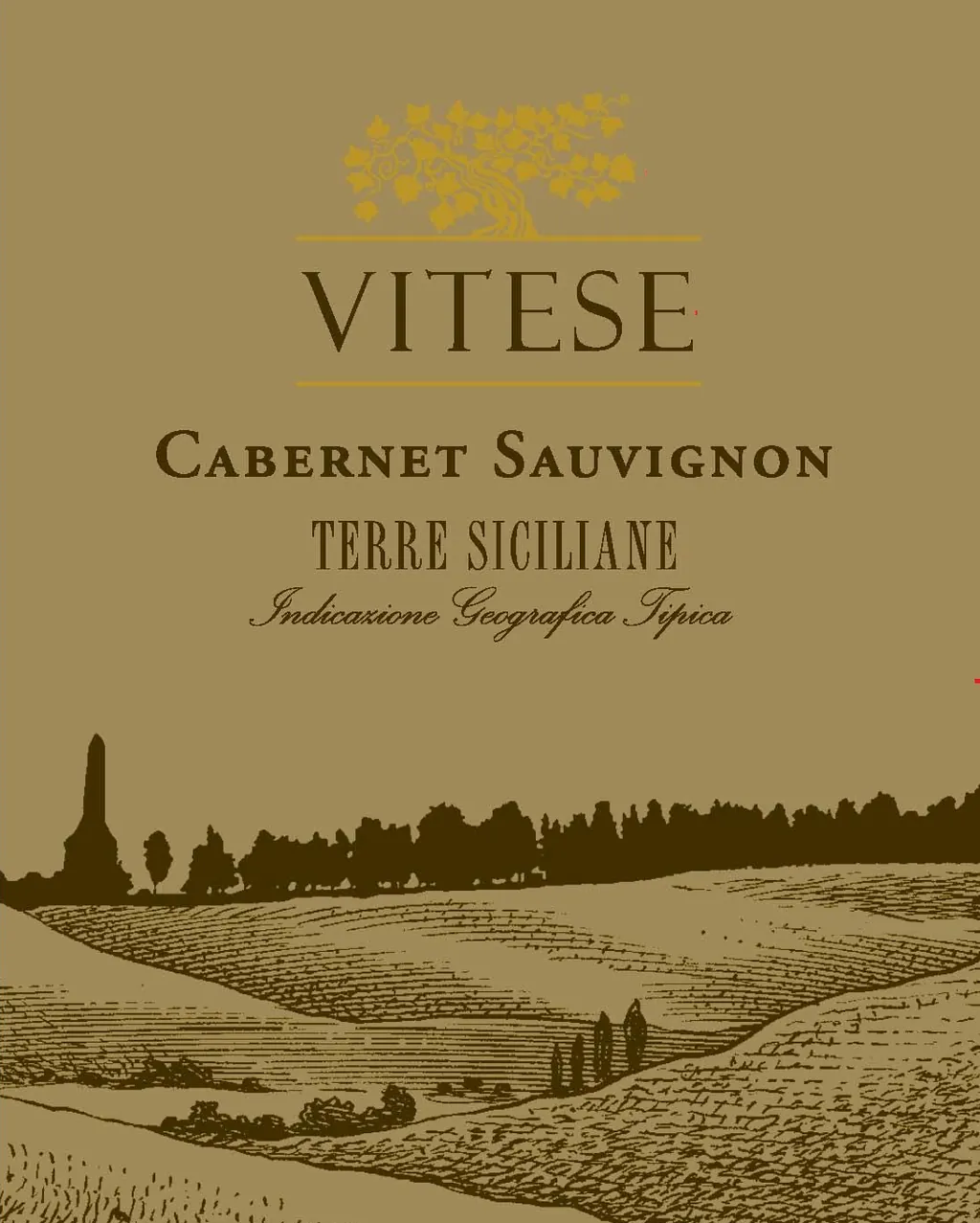 Terre Siciliane Cabernet Sauvignon Bottle