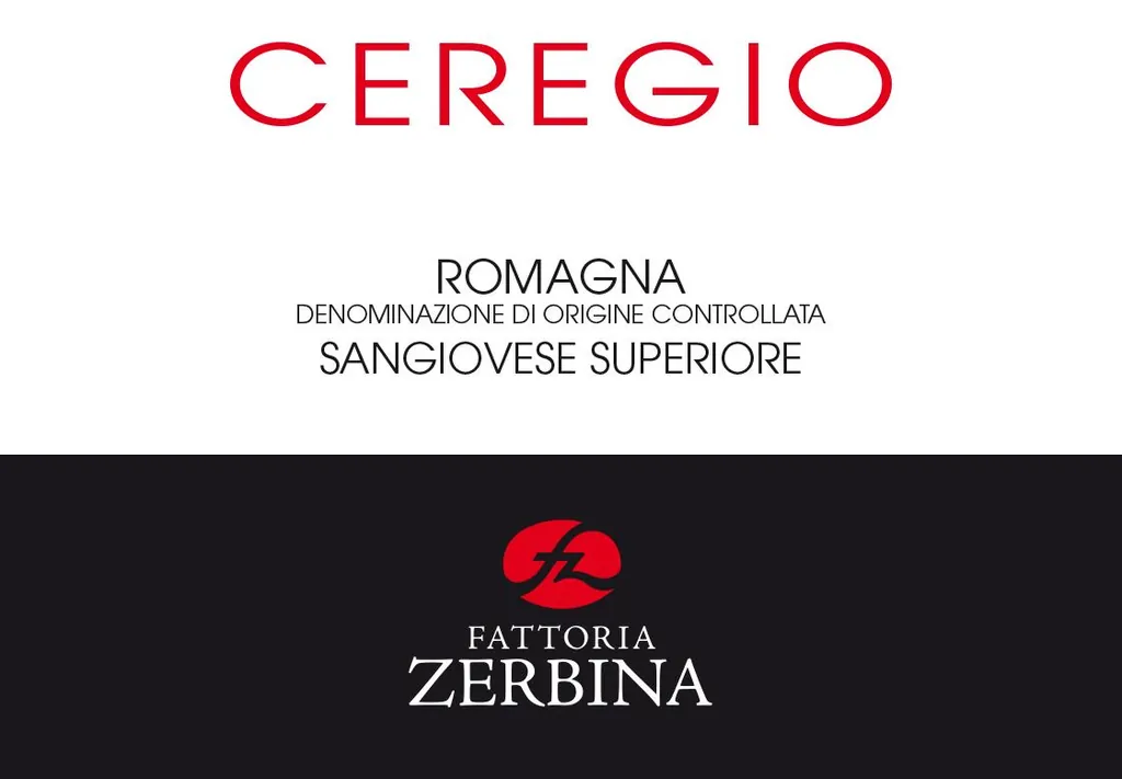 Sangiovese di Romagna Superiore Ceregio Bottle