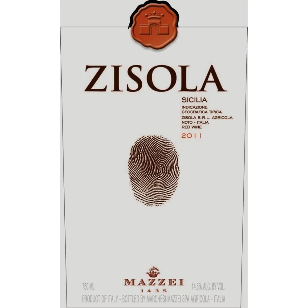 Sicilia Nero d'Avola Bottle