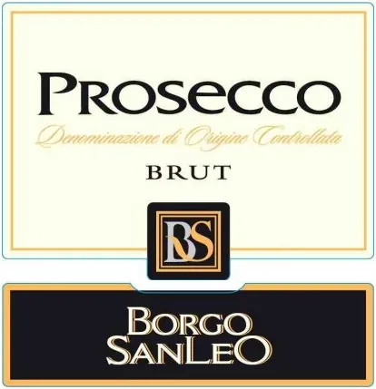 Prosecco Borgo San Leo Brut Bottle