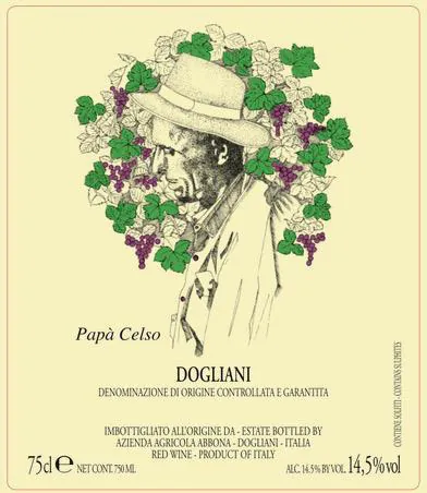 Papa Celso Dolcetto Bottle