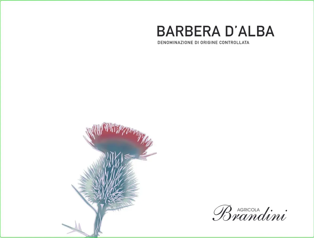 Barbera d'Alba Bottle