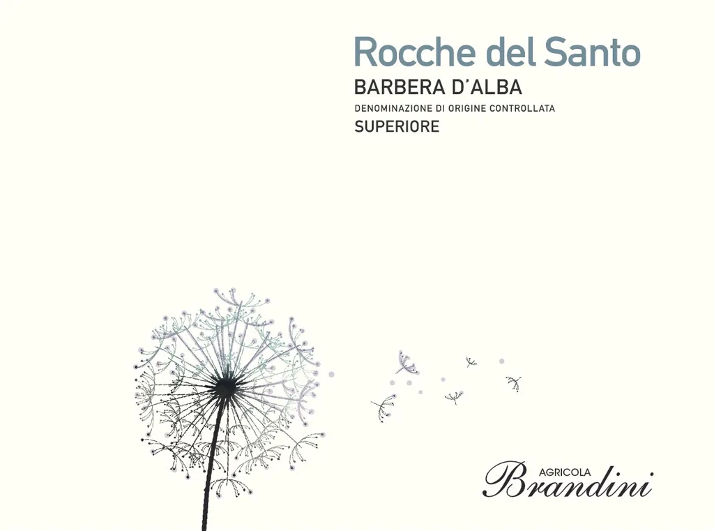 Barbera d'Alba Superiore Rocche del Santo Bottle