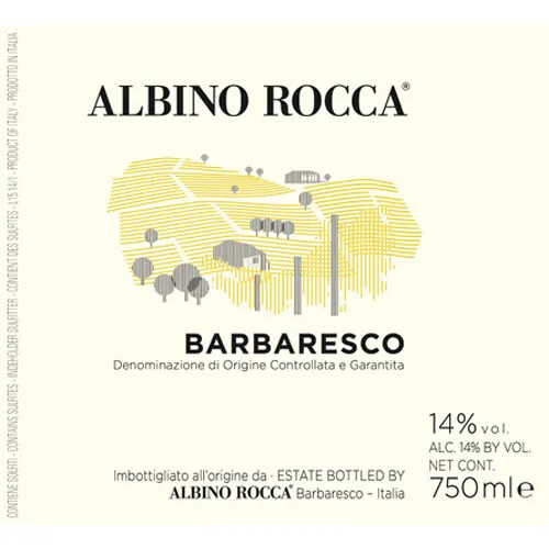 Barbaresco Bottle