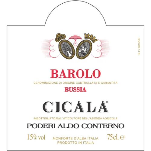 Cicala Barolo Bottle