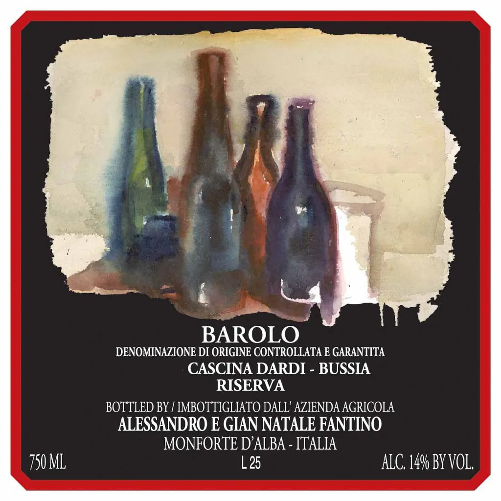 Cascina Dardi Bussia Barolo Riserva Bottle