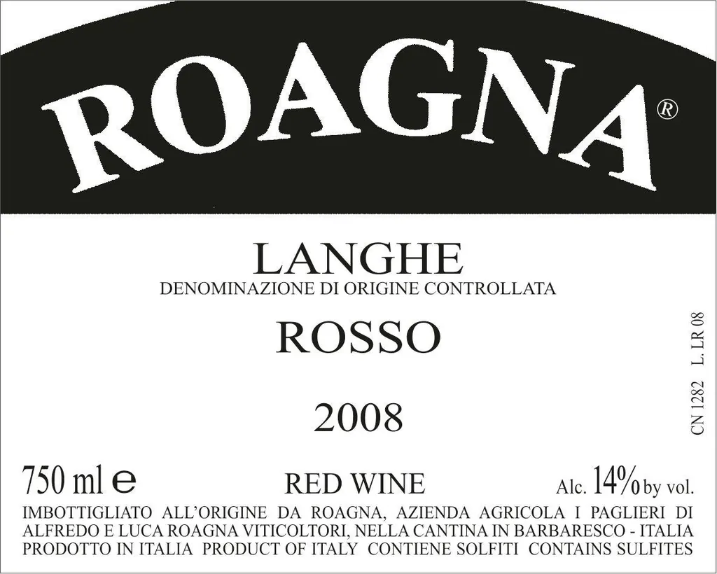 Langhe Rosso Bottle