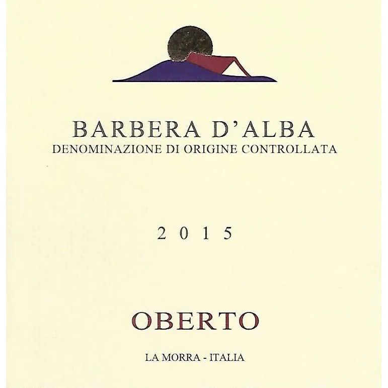 Barbera d'Alba Bottle