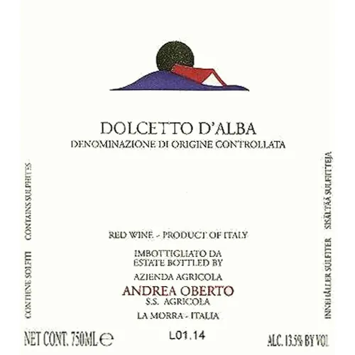 Dolcetto d'Alba Bottle