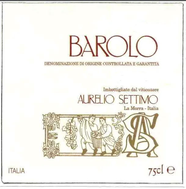 Barolo Bottle